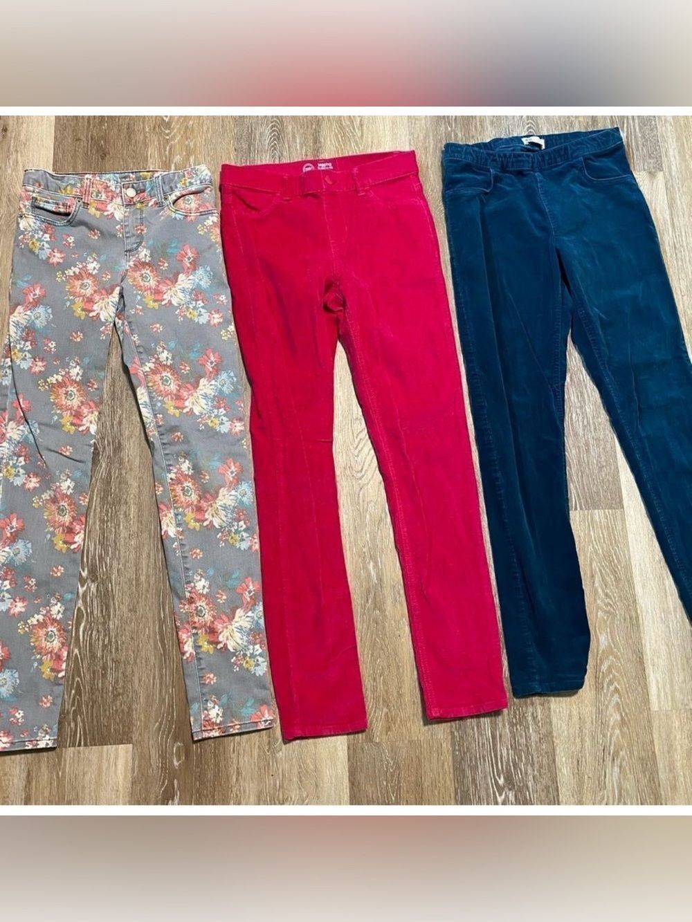 Girls Back-to-School Size youth 14 Closet Refresh Bundle of 3 jeans pants